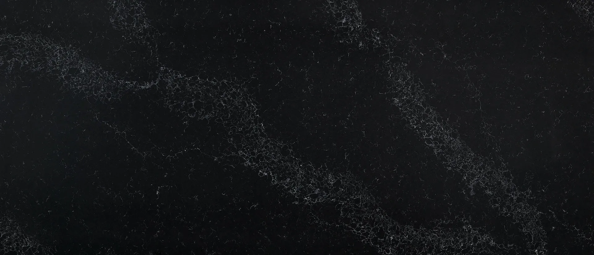 Image of Q Quartz Midnight Corvo Quartz countertop slab