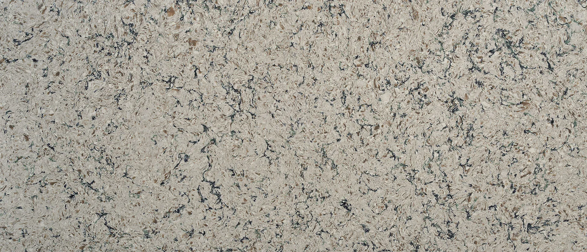 Image of Q Quartz Pacific Salt Cream Quartz countertop slab