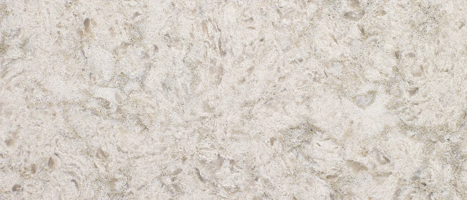 Closeup image of Q Quartz Portico Cream Brown Quartz countertop slab