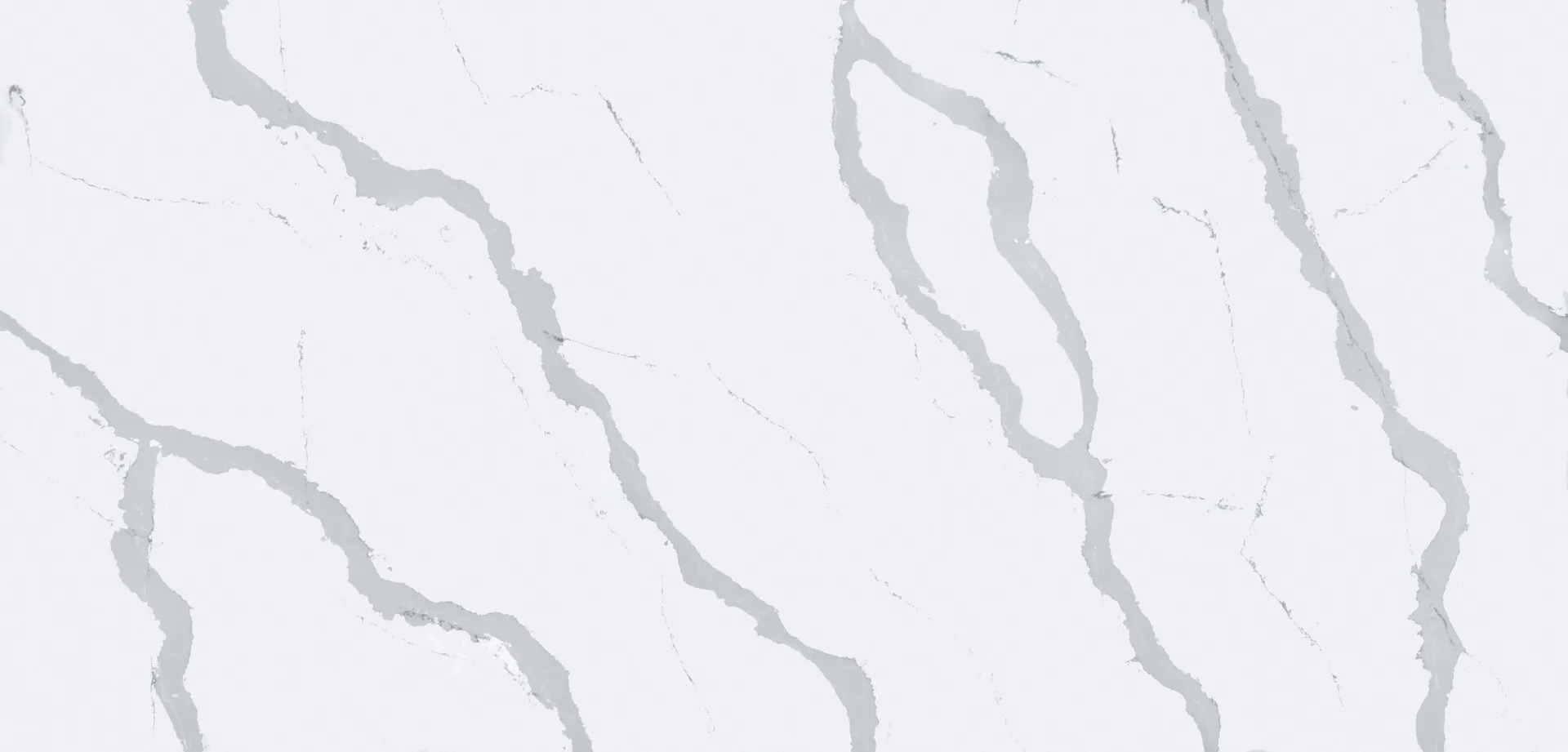 Closeup image of Silestone Bianco Calacatta White Quartz countertop slab