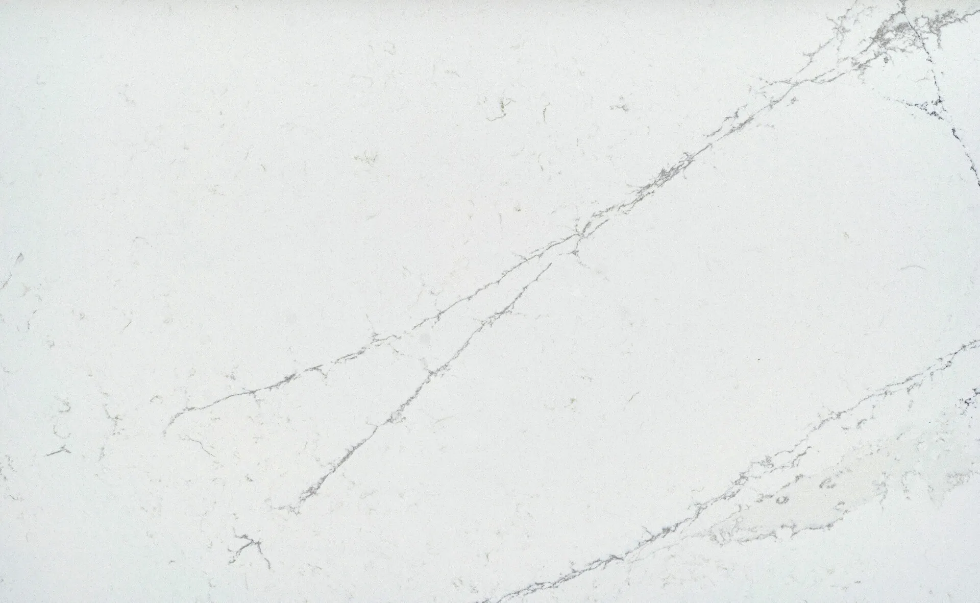 Closeup image of Silestone Ethereal Noctis White Quartz countertop slab