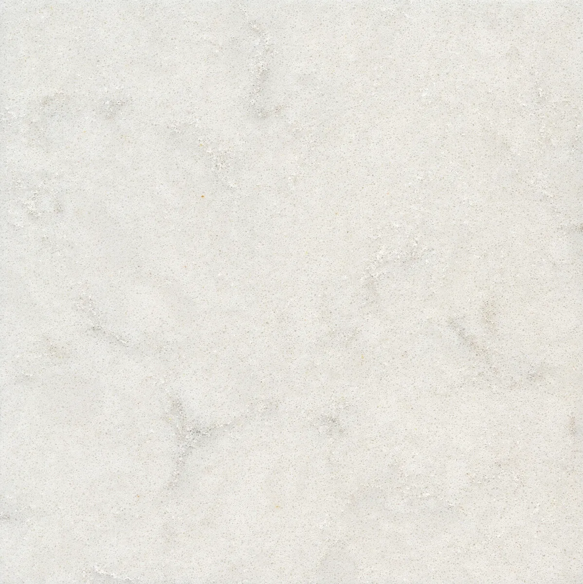 Closeup image of Silestone Lagoon White Quartz countertop slab