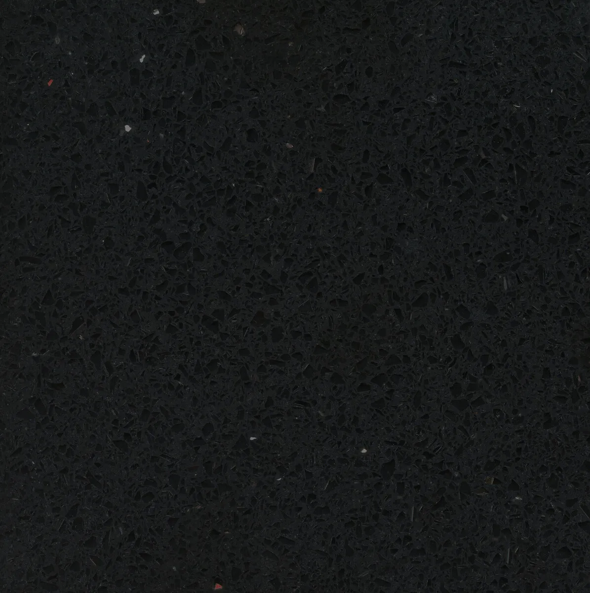 Closeup image of Silestone Stellar Night Quartz countertop slab