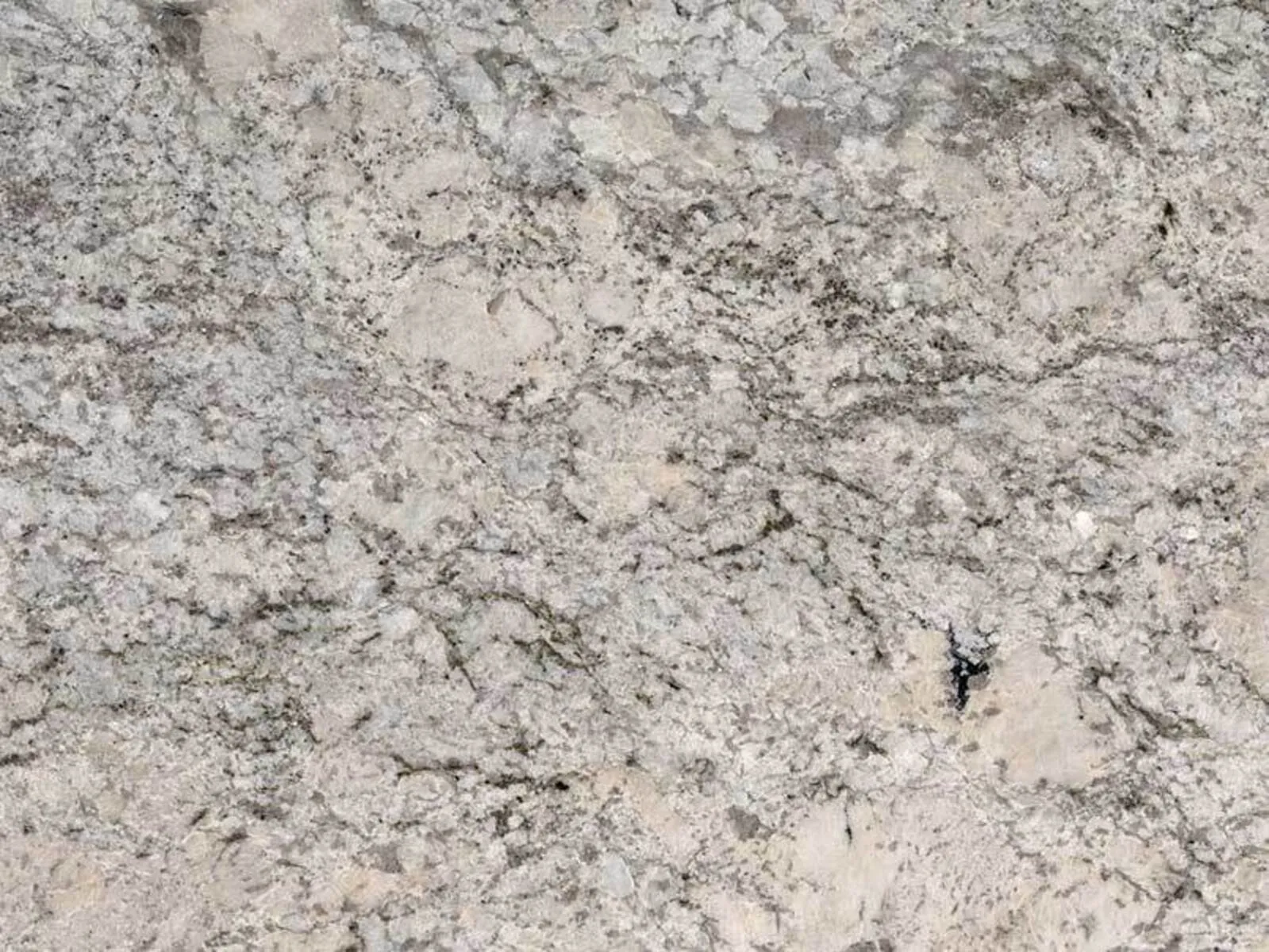 Closeup image of Alpine Valley Cream Granite countertop slab