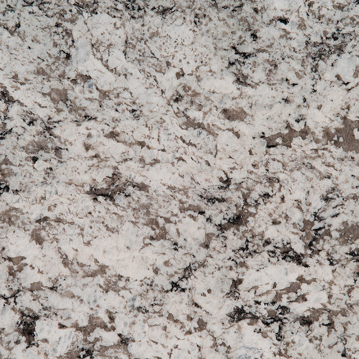 Closeup image of Avalon White Granite countertop slab