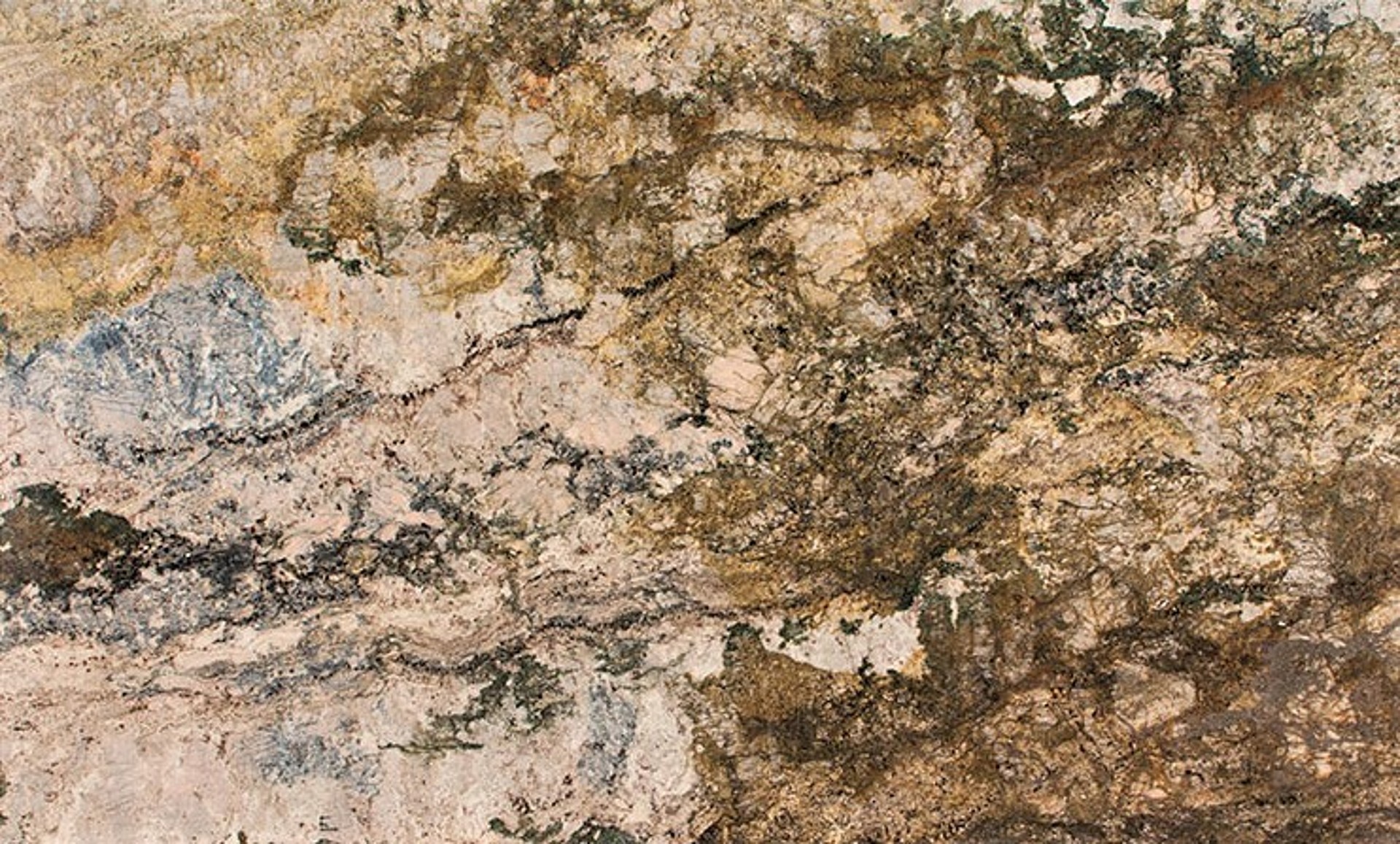 Image of Azurite Brown Granite countertop slab
