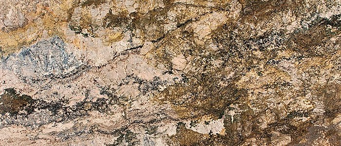 Image of Azurite Brown Granite countertop slab