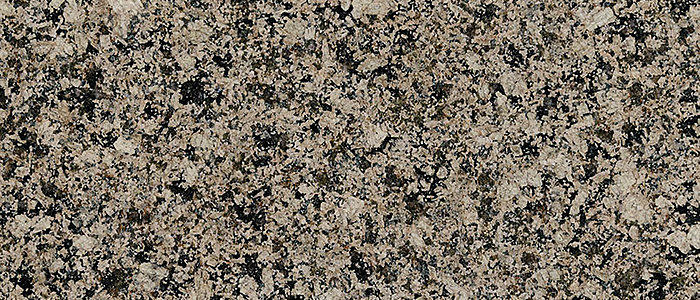 Closeup image of Desert Brown Grey Granite countertop slab