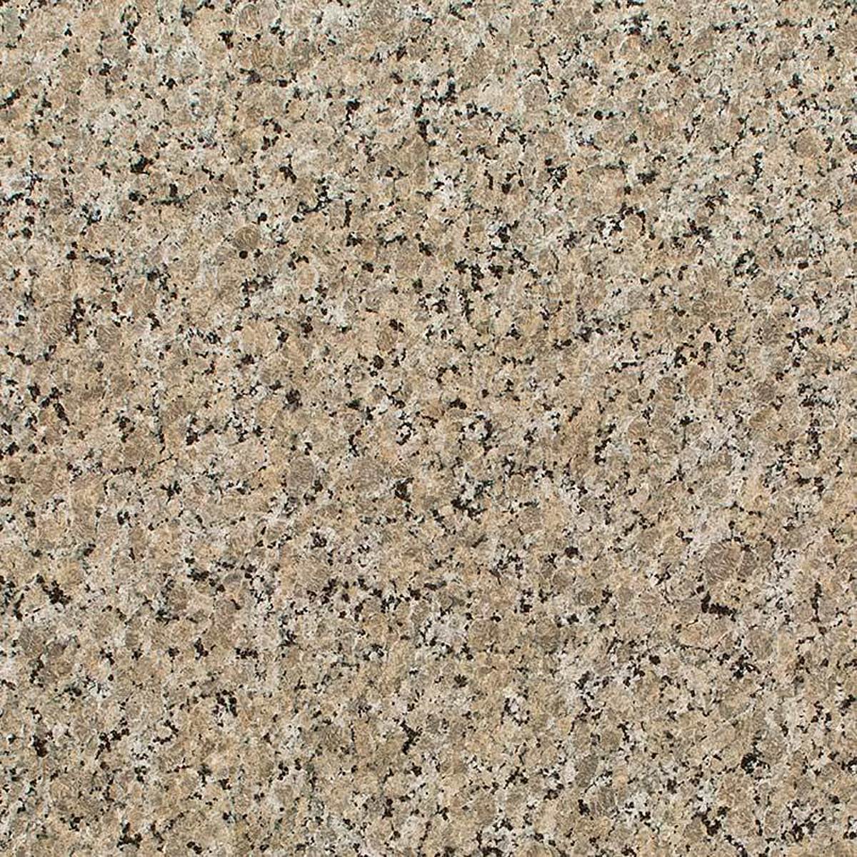 Closeup image of Ferro Gold Brown Granite countertop slab