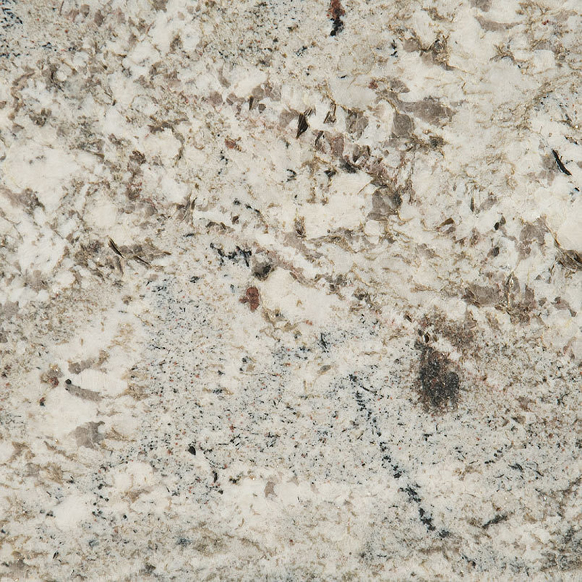 Closeup image of Monte Cristo Grey Granite countertop slab