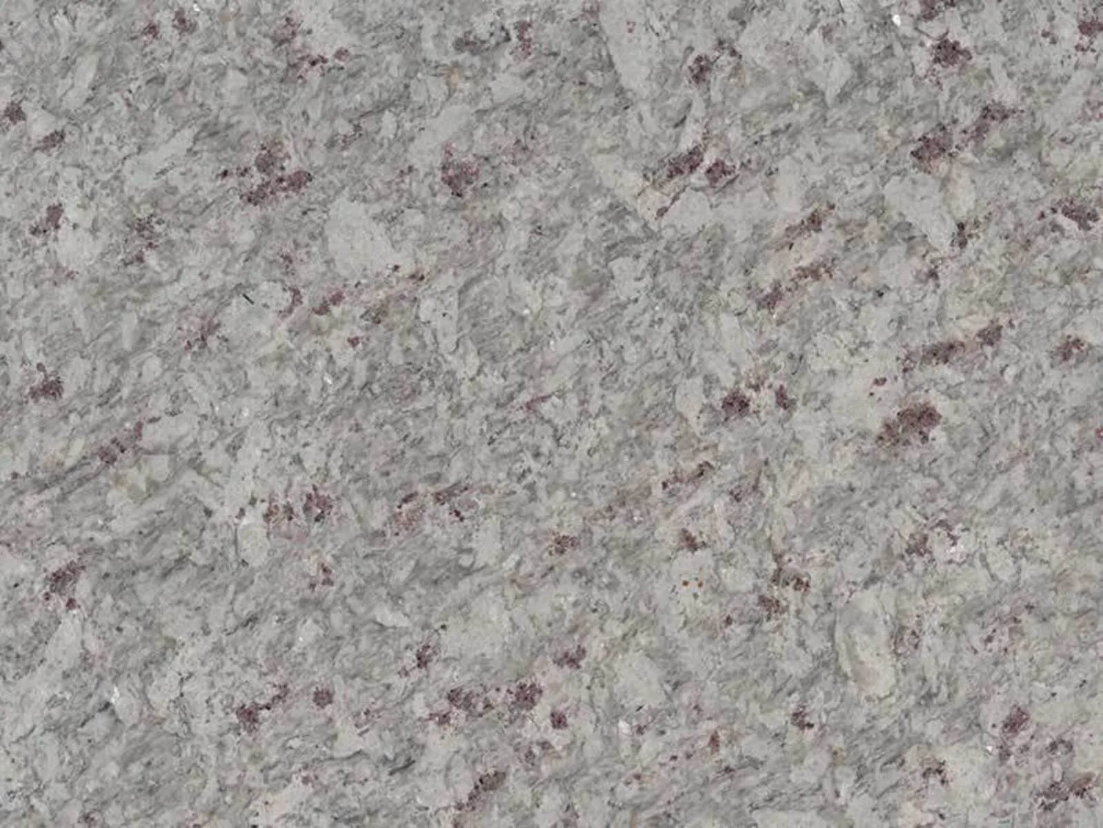 Closeup image of Moon White Grey Granite countertop slab