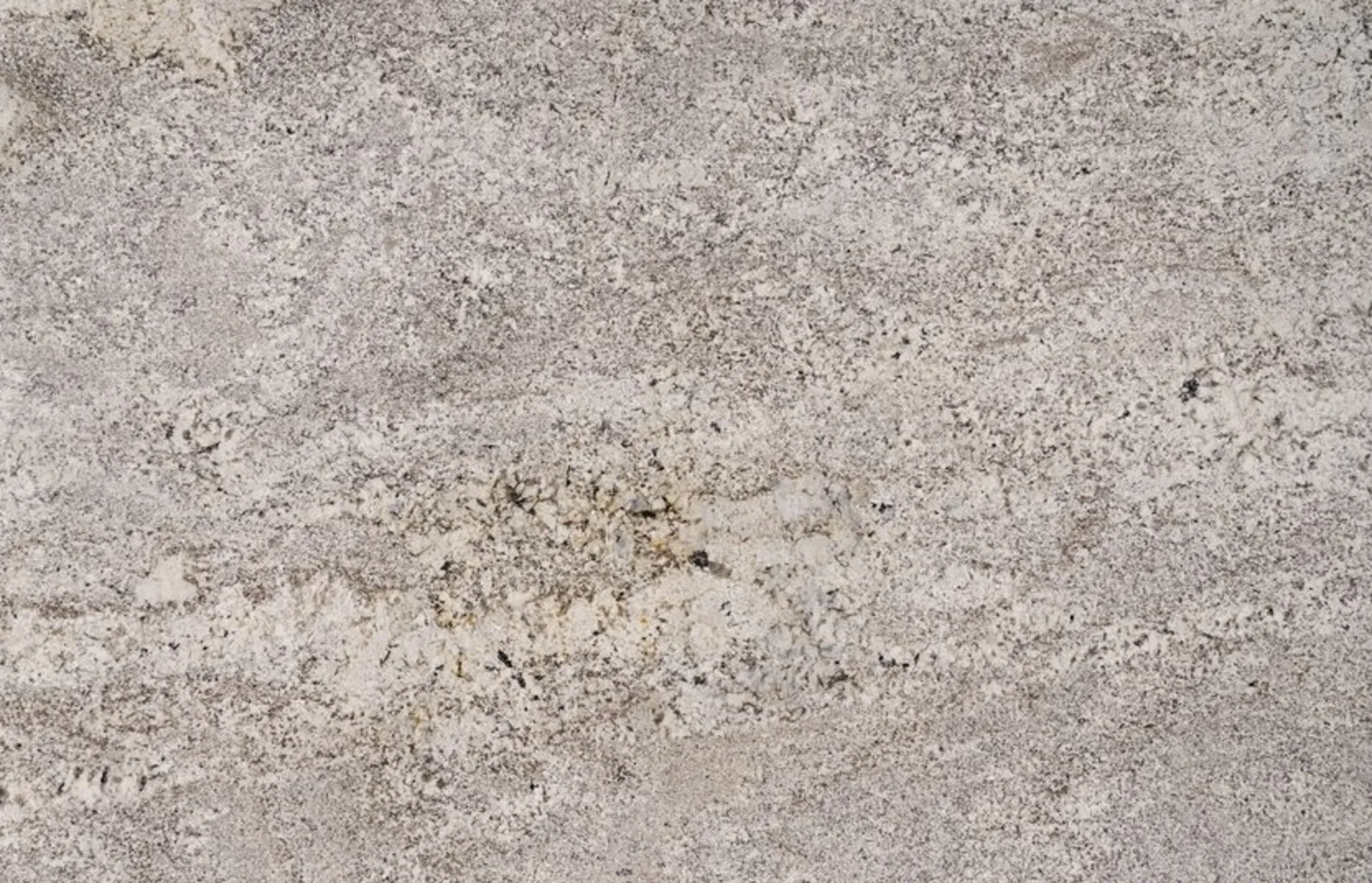 Image of Oyster White Grey Granite countertop slab