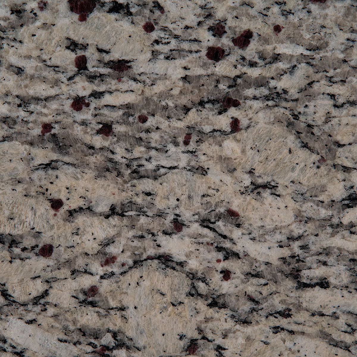 Closeup image of Santa Cecilia Lc Brown Granite countertop slab