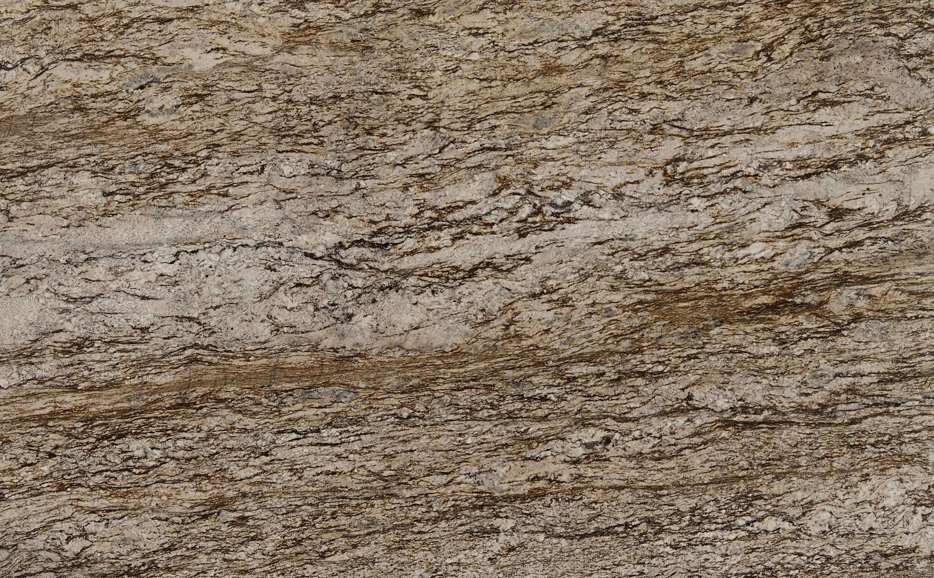 Image of Savanna Gold Brown Granite countertop slab