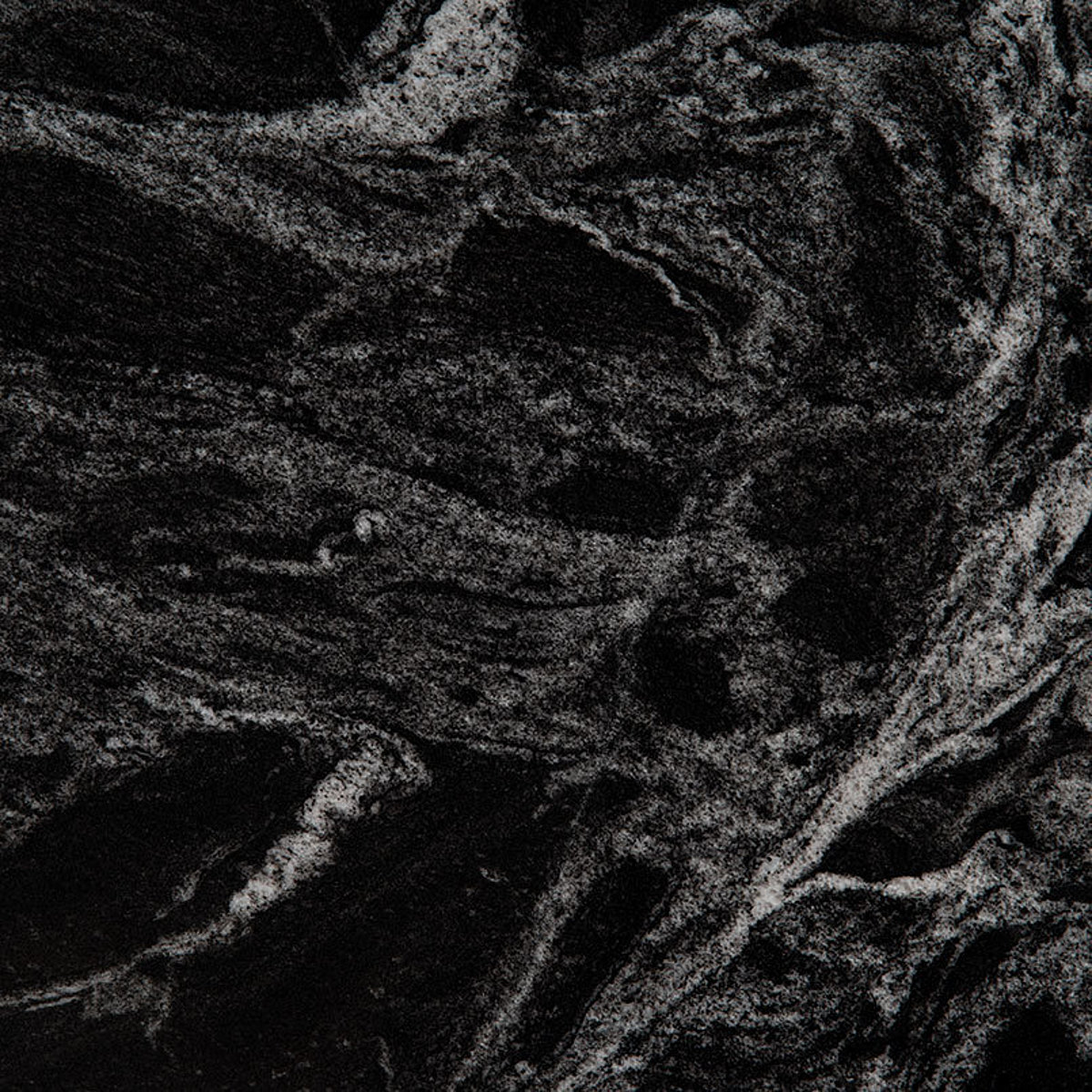 Closeup image of Silver Waves Granite countertop slab