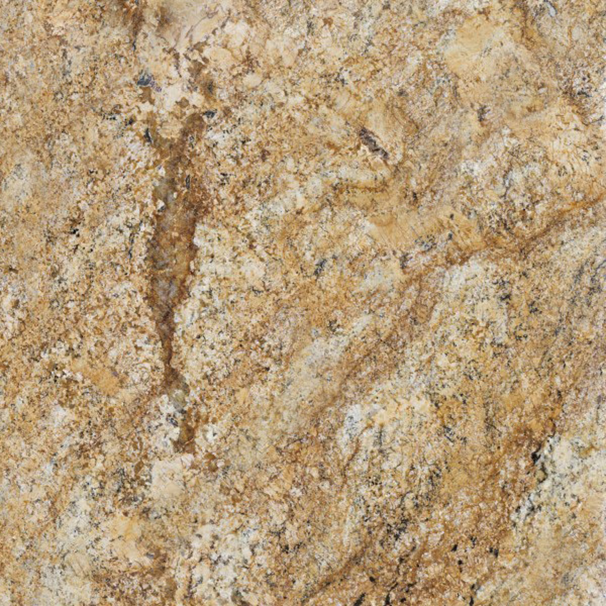 Closeup image of Solarius Brown Granite countertop slab