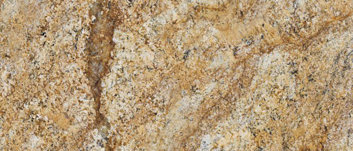 Closeup image of Solarius Brown Granite countertop slab