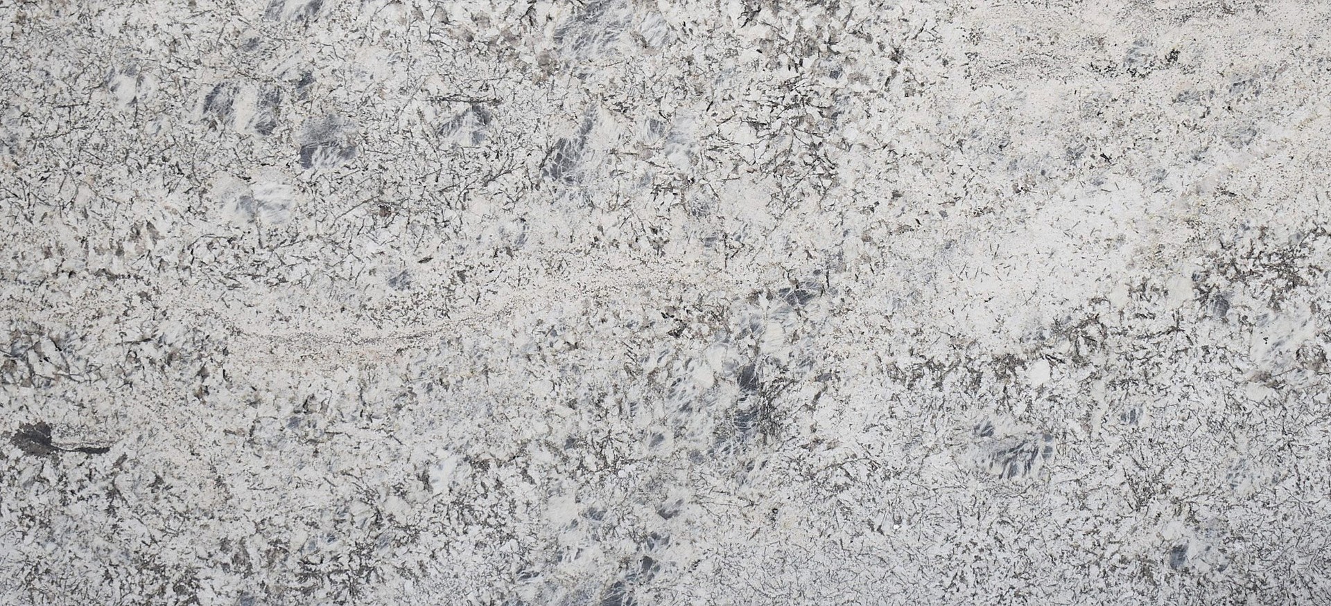 Image of Whisper White Grey Granite countertop slab