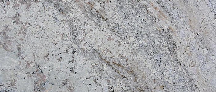 Image of White Paradise Grey Granite countertop slab