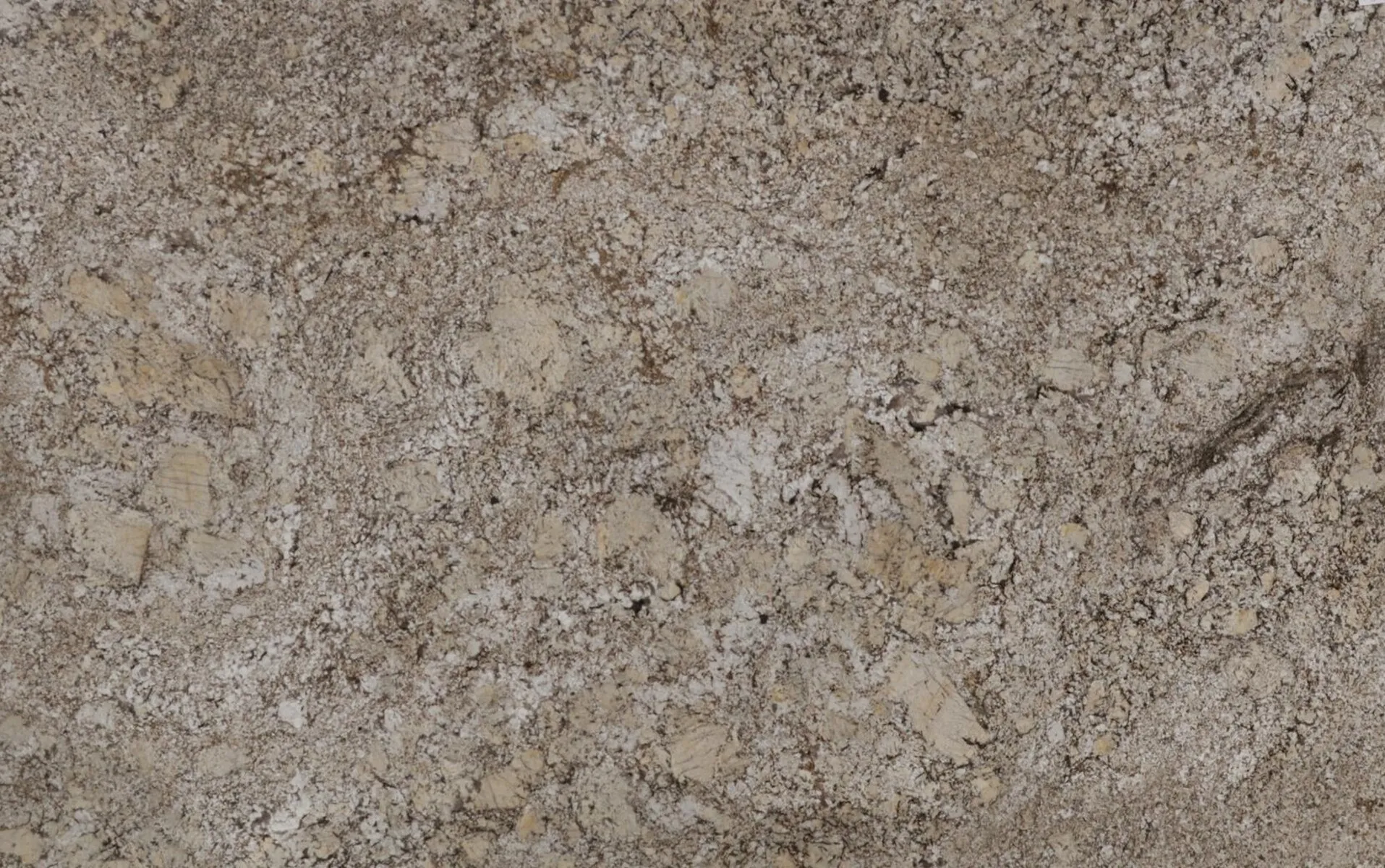 Image of White Sand Cream Granite countertop slab