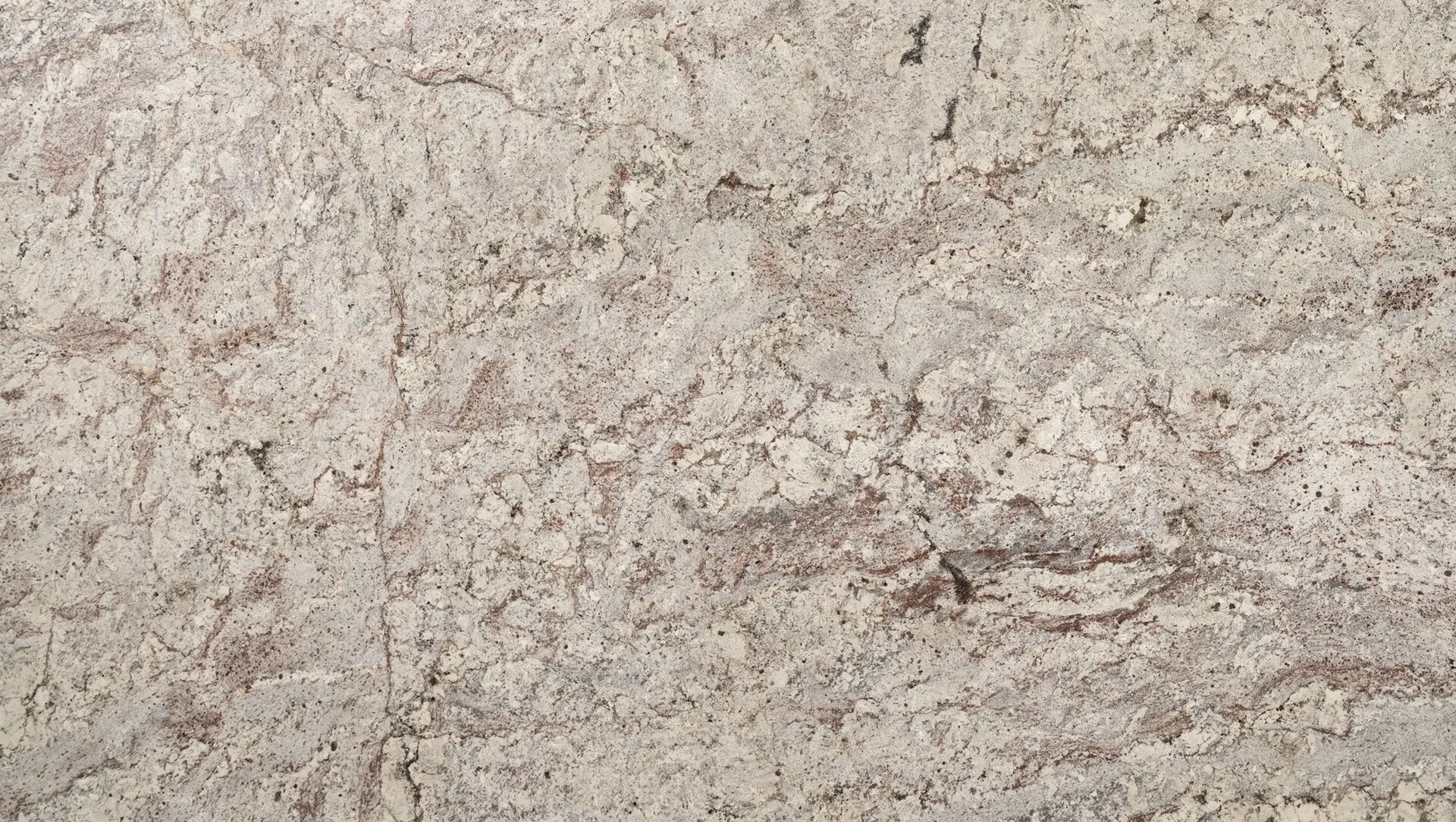 Image of White Spring Grey Granite countertop slab