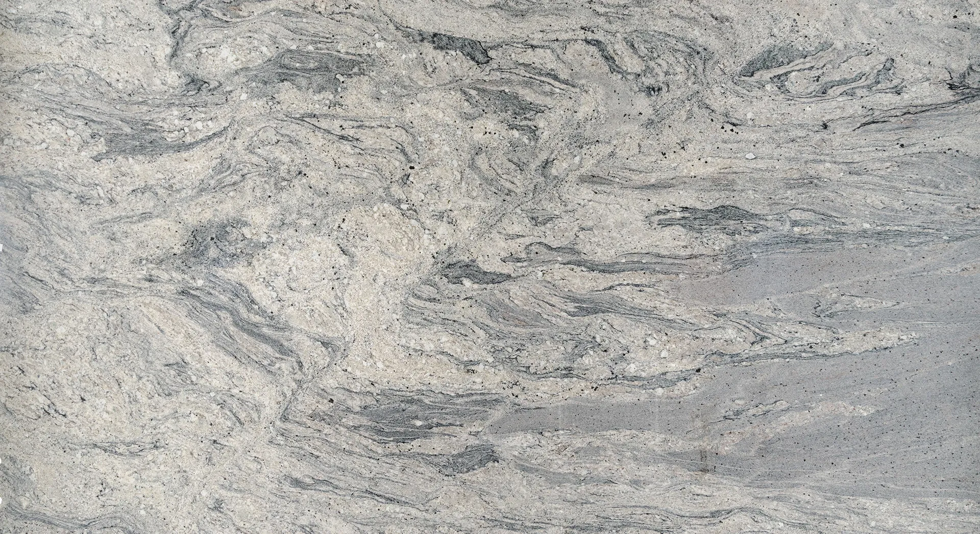Image of White Wave Grey Granite countertop slab