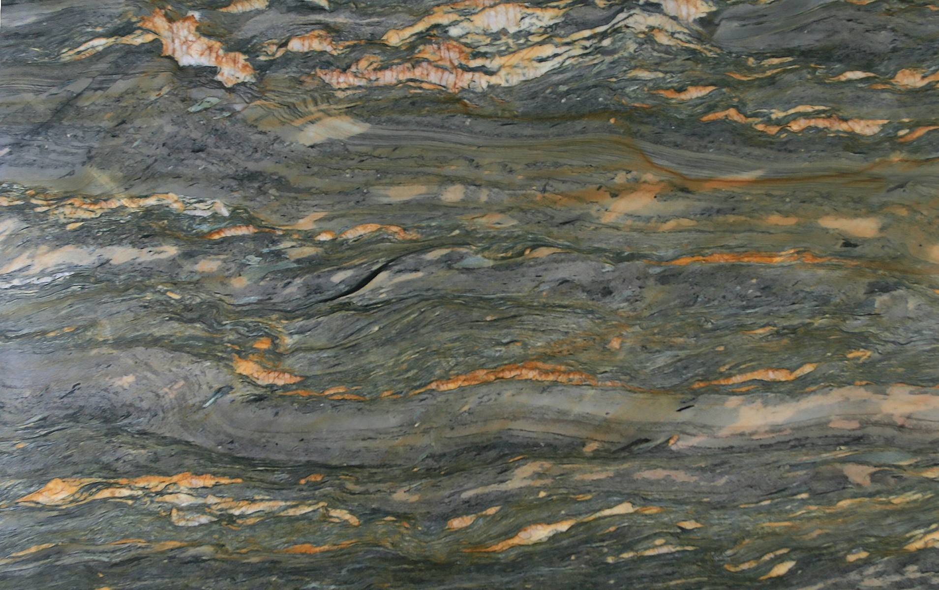 Image of Azul Treasure Grey Quartzite countertop slab