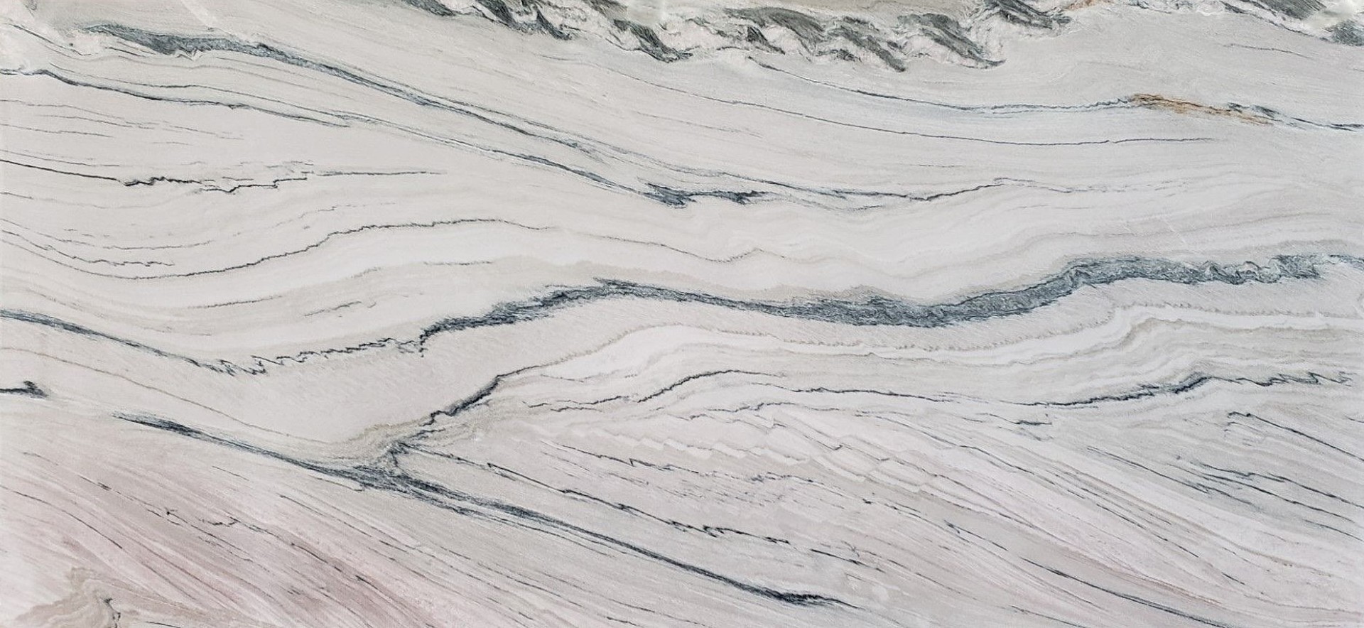 Image of Fantasy Macaubas Quartzite countertop slab