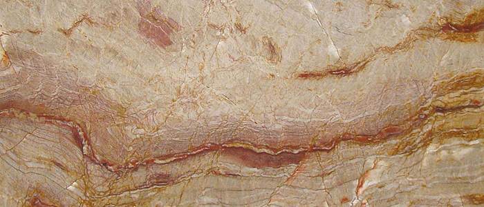 Closeup image of Onyx Bamboo Brown Quartzite countertop slab
