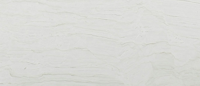 Closeup image of White Montreal Quartzite countertop slab