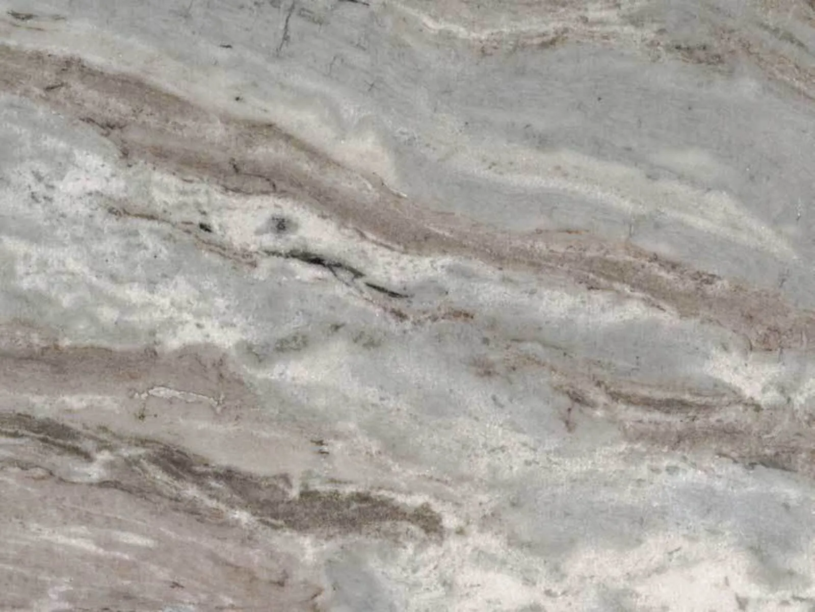 Closeup image of Fantasy Brown Grey Marble countertop slab