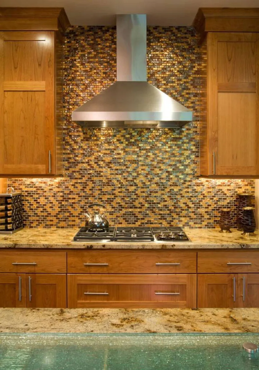 Image of installed Lapidus Granite countertops
