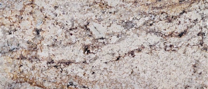Closeup image of Siena Beige Brown Granite countertop slab