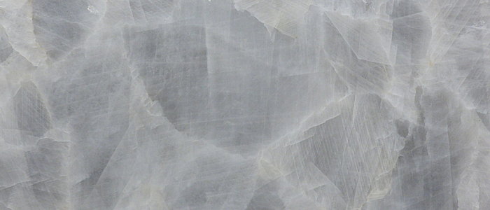 Closeup image of Opal White Grey Marble countertop slab