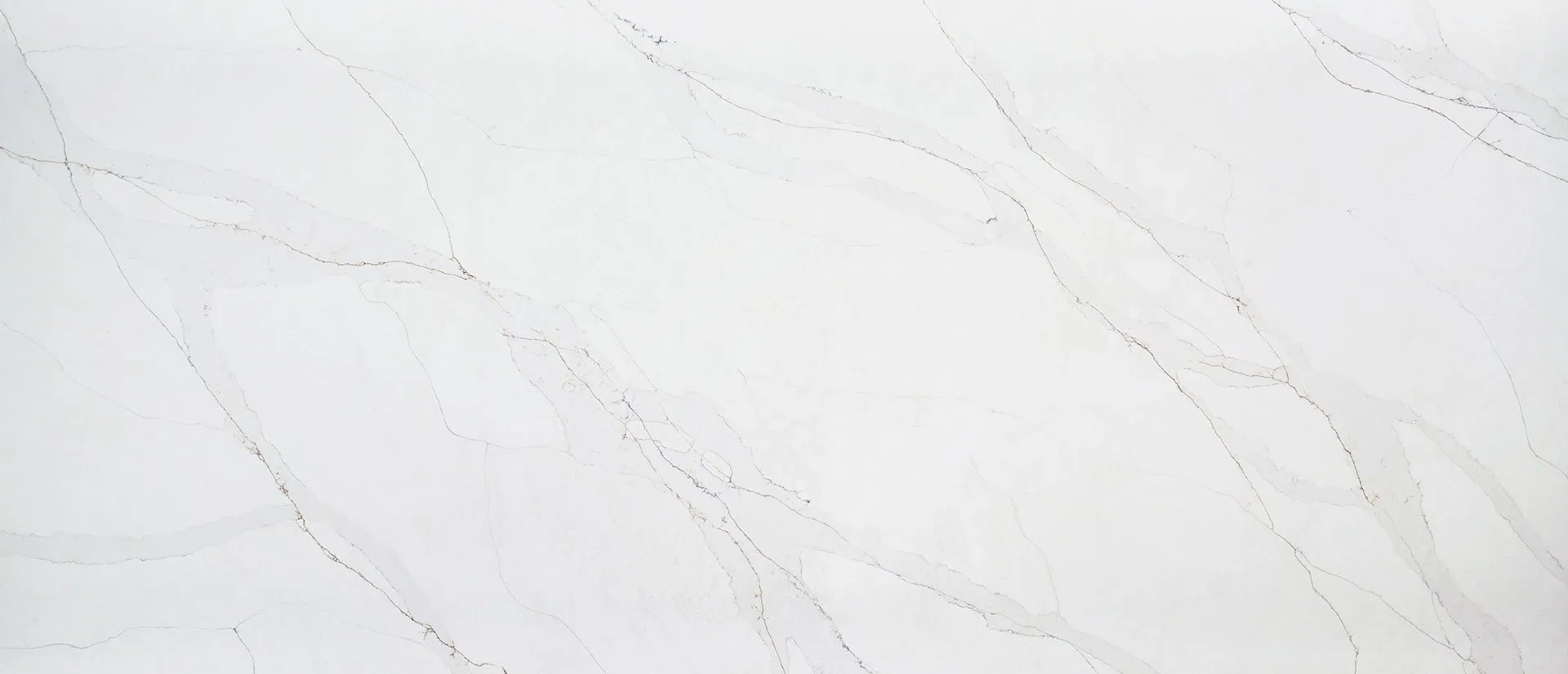 Image of Q Quartz Calacatta Abezzo Quartz countertop slab