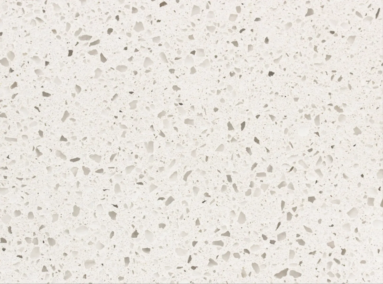 Closeup image of Vicostone Crystal Ice Quartz countertop slab