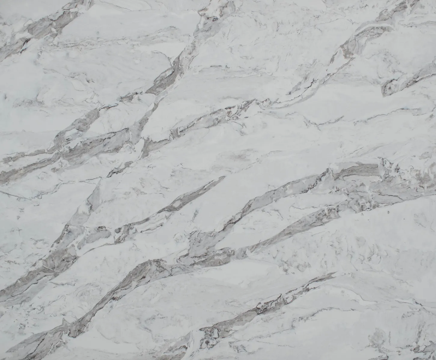 Closeup image of Vicostone Amarcord Grey Quartz countertop slab