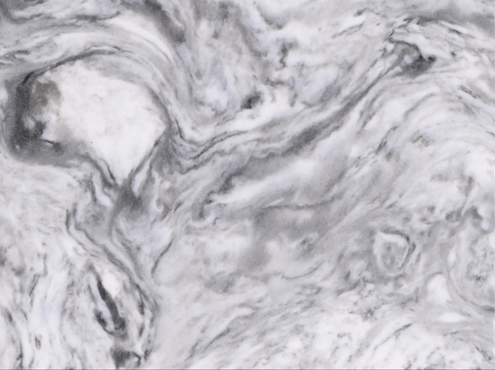 Closeup image of Vicostone White Fusion Grey Quartz countertop slab