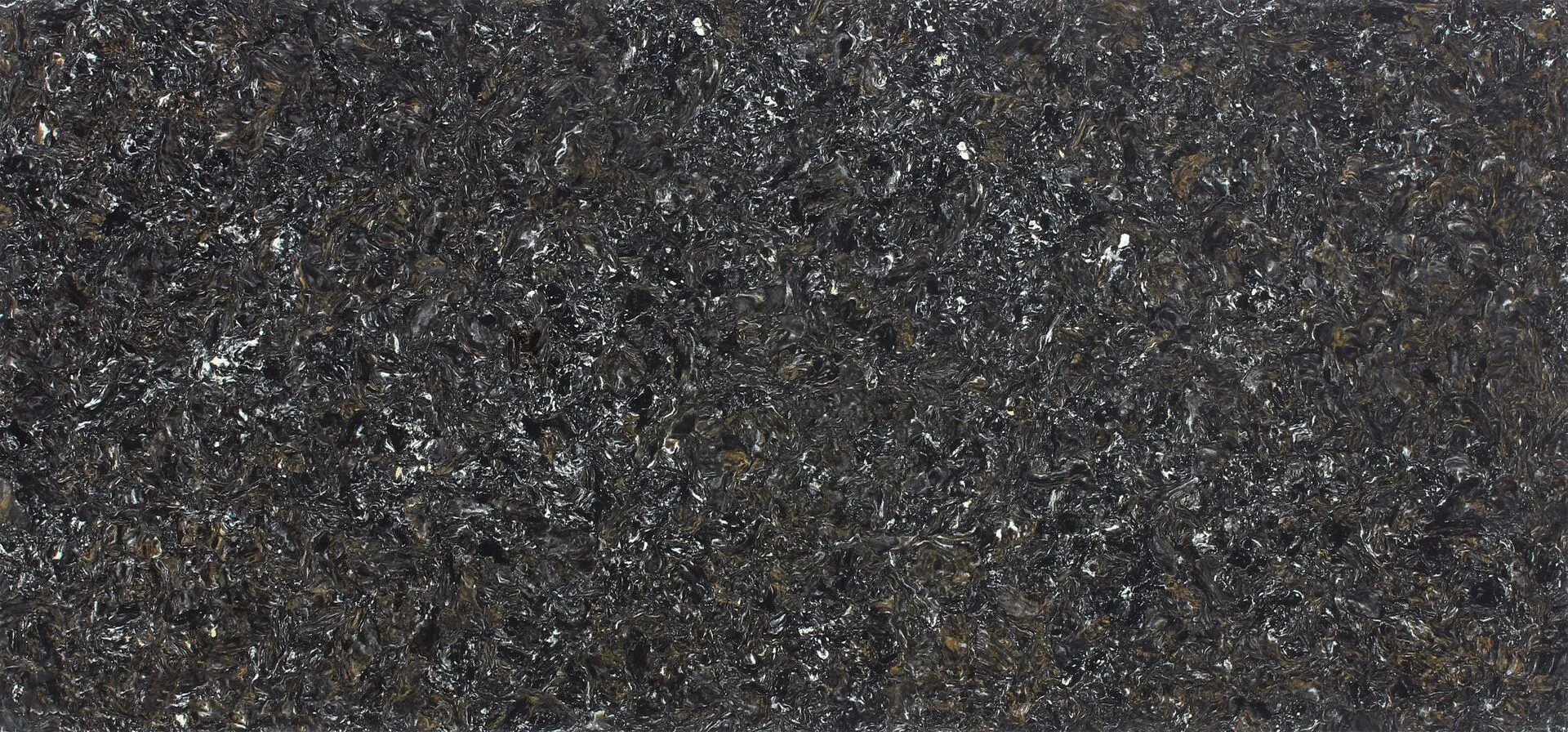 Image of Vicostone Cosmic Black Quartz countertop slab