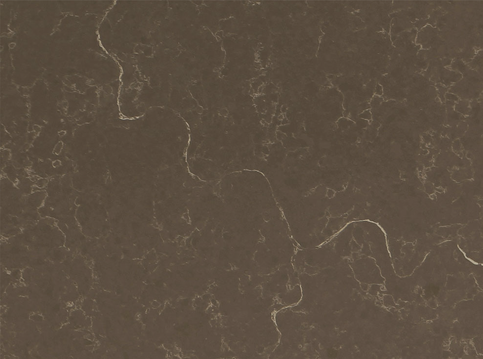 Closeup image of Vicostone Imperio Grey Quartz countertop slab