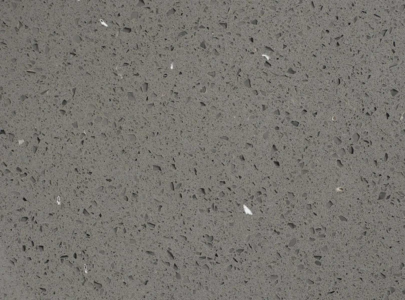 Closeup image of Vicostone Sparkling Grey Quartz countertop slab