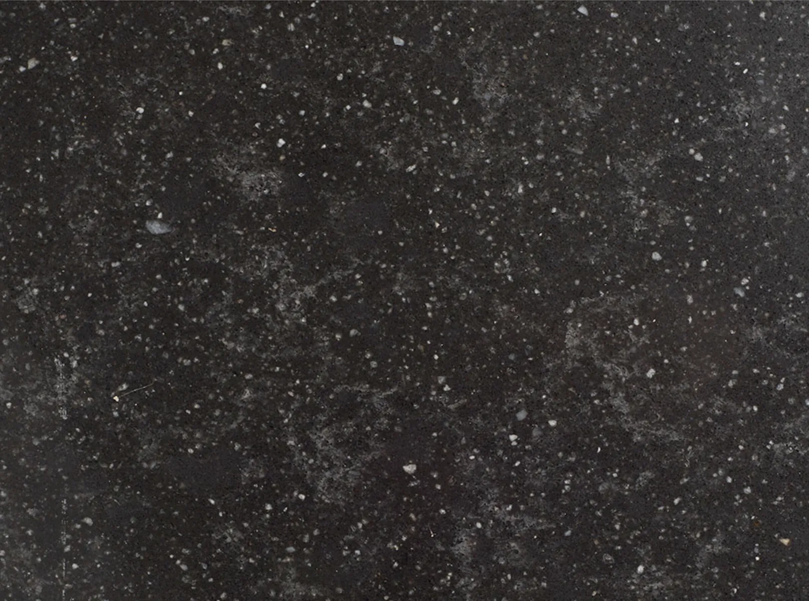 Closeup image of Vicostone Belgium Blue Black Quartz countertop slab