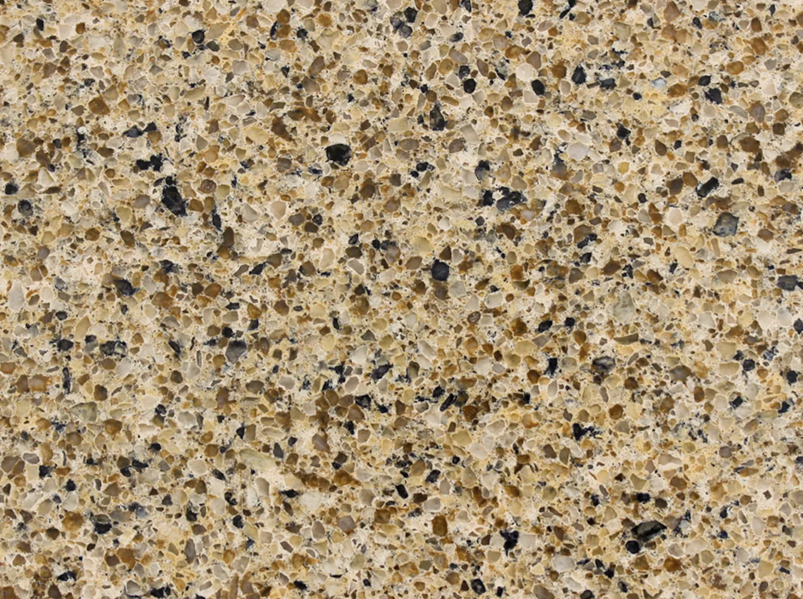 Closeup image of Vicostone Canary Brown Quartz countertop slab