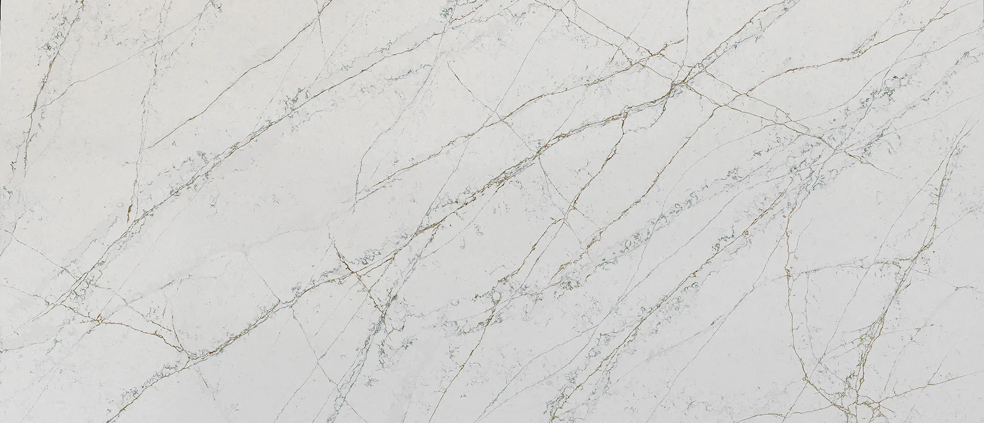 Image of Q Quartz Calacatta Viraldi White Quartz countertop slab