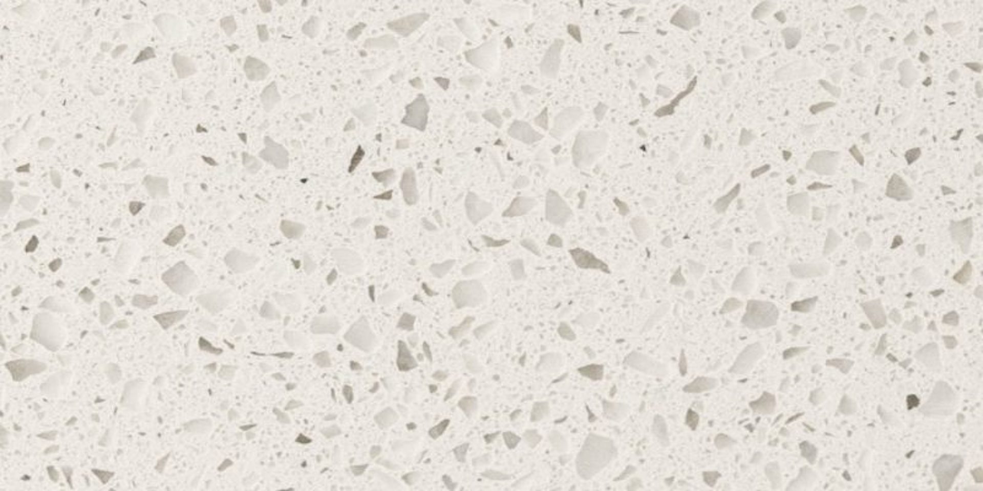 Closeup image of MetroQuartz Ice Quartz countertop slab