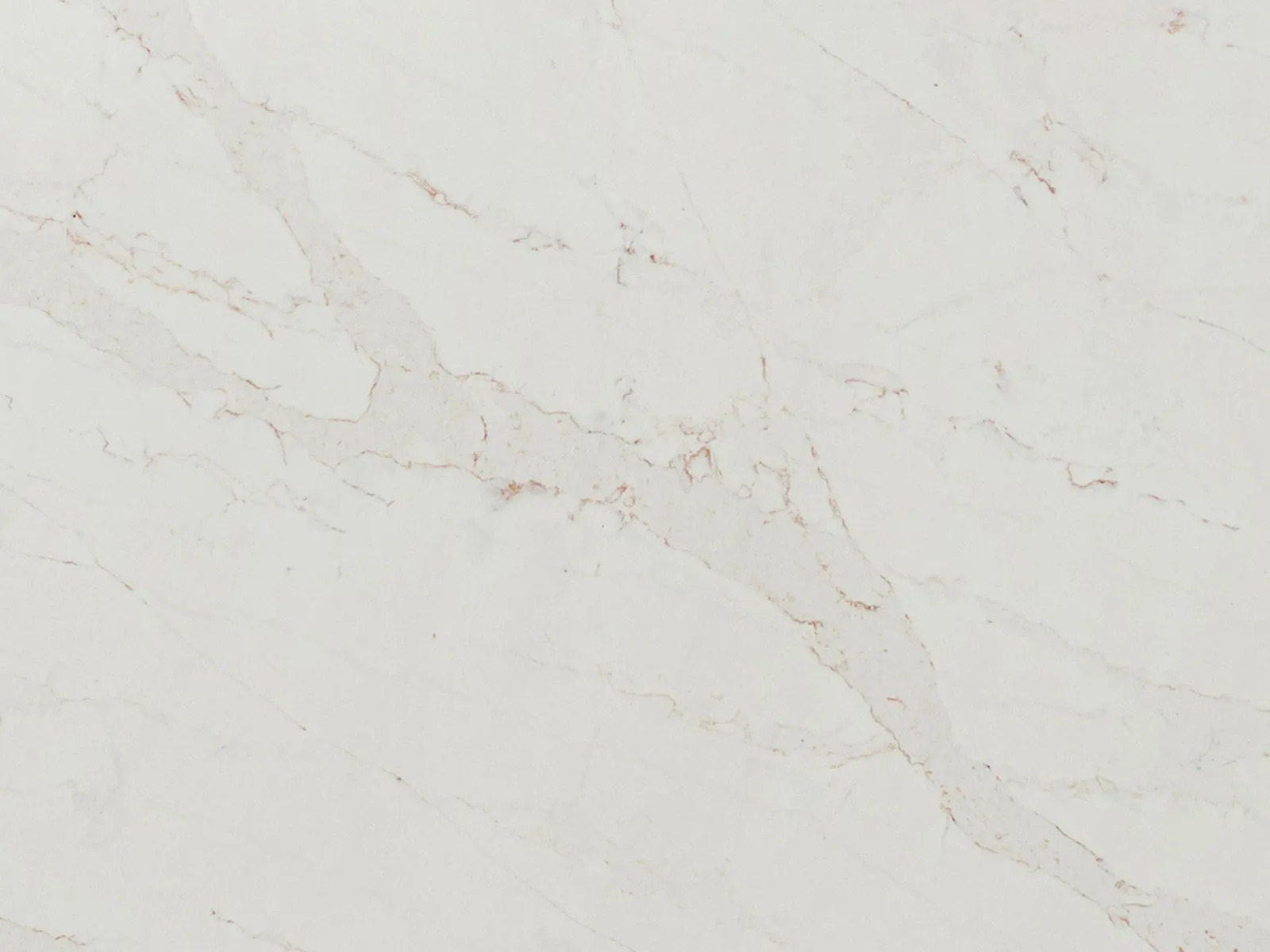 Closeup image of Vicostone Calacatta Caldia White Quartz countertop slab