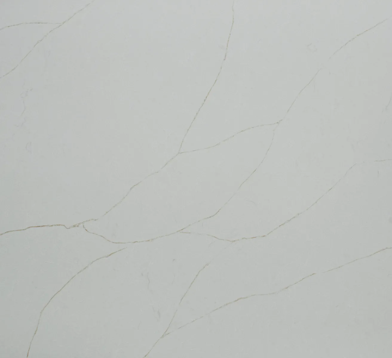 Closeup image of Vicostone Lema White Quartz countertop slab