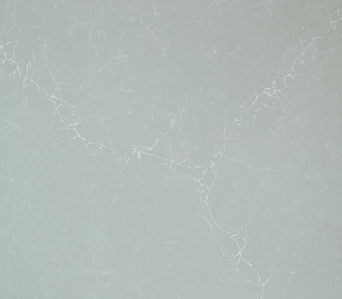 Closeup image of Vicostone Misterio Pearl Grey Quartz countertop slab