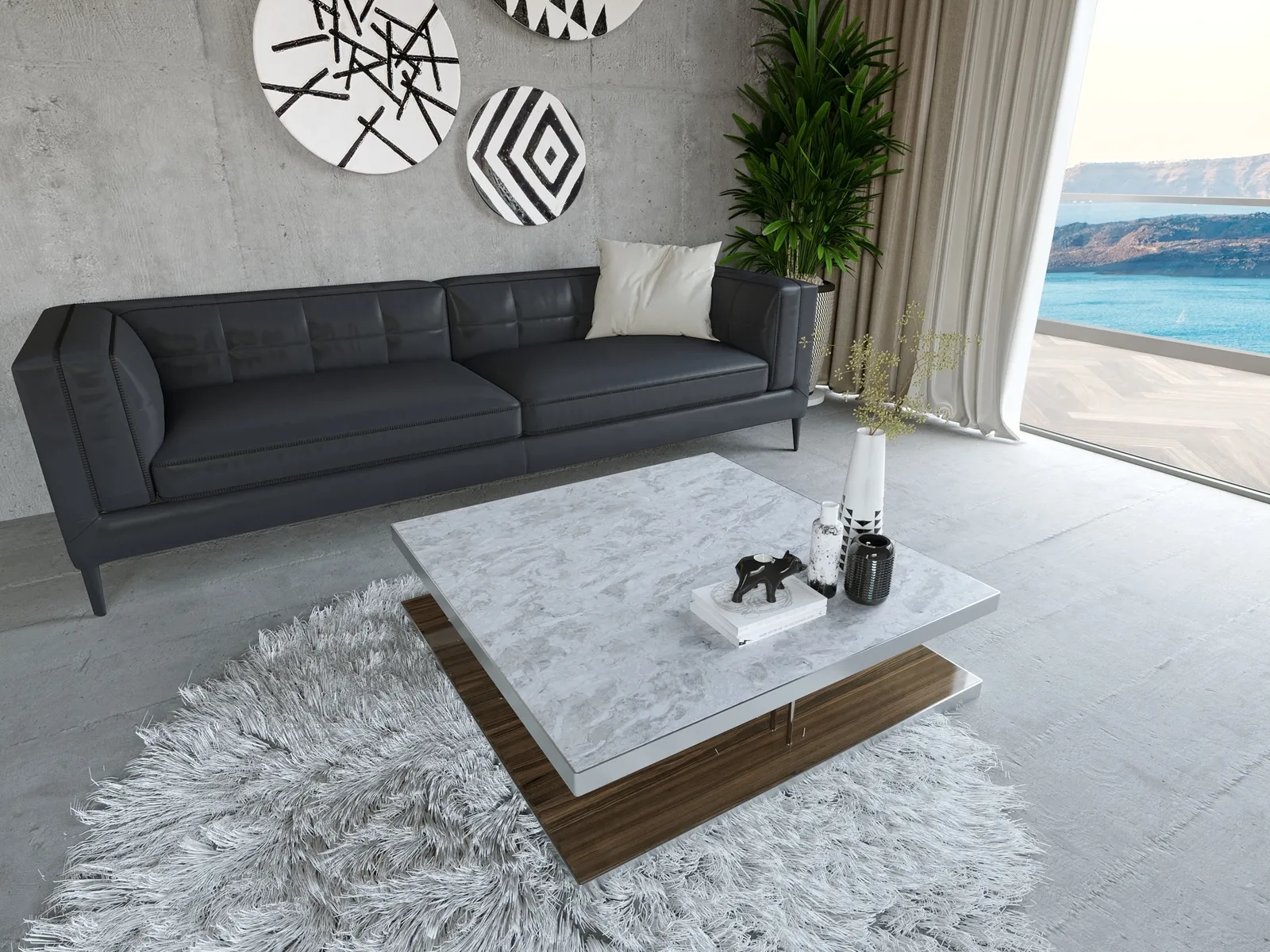 Image of installed Vicostone Moonglade White Quartz countertops