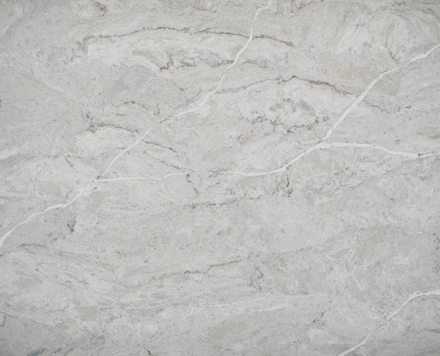 Closeup image of Vicostone Verdelia Cream Quartz countertop slab